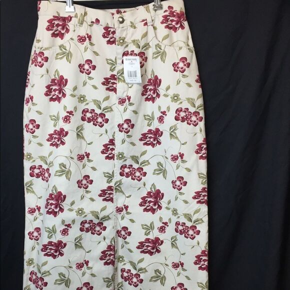 Briercreek Skirt Floral Print Full Length Size 10 - Picture 3 of 8